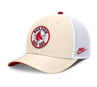 Nike Mlb Dri-fit Rise Structured Boston Red Sox Trucker-kappe