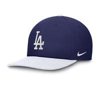 Nike Mlb Los Angeles Dodgers Dri-fit Pro Structured Square Bill Kappe M-L Loyal Blue / White 10A