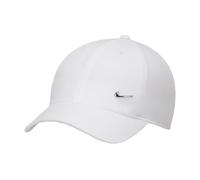 Nike Mütze Heritage Metal Swoosh, White/Metallic Silver, One Size, 340225-100