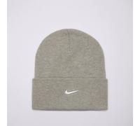 NIKE PEAK Swoosh Beanie 063 - dk grey heather/white