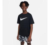 NIKE Multi+ Dri-FIT Graphic kurzarm Trainingsshirt Jungen 010 - black/white M (137-147 cm)
