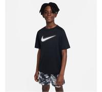 NIKE Multi+ Dri-FIT Graphic kurzarm Trainingsshirt Jungen 010 - black/white XL (158-170 cm)