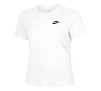Nike New Sportswear Club T-Shirt Damen-Weiß (nur noch 1 Artikel auf Lager)