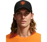 Nike Niederlande Club Cap S-M Schwarz/Orange