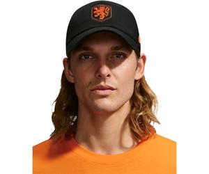 Nike Niederlande Club Cap S-M Schwarz/Orange