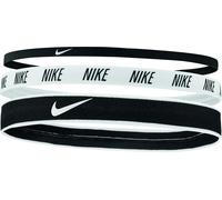 Nike Mixed Width Stirnband schwarz/weiß (3er-Pack)