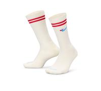 Nike Nike Everyday Plus Force Gepolsterte Crew-Socken weiß/rot, L