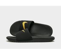 NIKE Kawa Slides Badelatschen Kinder 003 - black/metallic gold 36