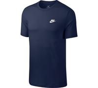 Nike Herren T-Shirt Sportswear Club AR4997-410 – Midnight Navy/White – L