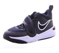 Basketballschuh NIKE "TEAM HUSTLE D 11 (GS)" Gr. 36,5, schwarz-weiß (black, white) Kinder Schuhe Basketballschuhe (11867800-36,5)