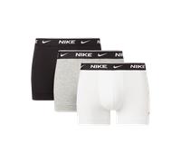 3er Pack NIKE Boxershorts Trunks Herren MP1 - white/grey heather/black XL
