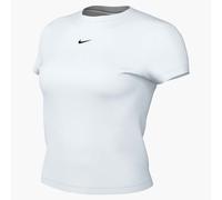 Nike T-Shirt Sportswear – gerippt, enge Passform, Kurzarm – Damen Weiß S (EU 36–38) HV4994-100