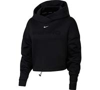 Nike Np CLN Fleece Innovation Kapuzensweat Black/Metallic Silver M