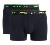 Nike Nq00ke1288 Trunk Boxershorts 2 Einheiten S Black Sonc Yellw / Mean Green Logo Wb