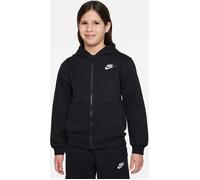 Nike Kinder Unterjacke K Nsw Club Flc Hd Fz Ls Lbr | Black/White | L