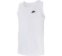 Nike Herren Tank Top M NSW Club - Tank, White/(Black), 3XL, BQ1260