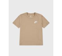 Nike NSW EMBROID FUTURA TEE Tees beige in Größe:2-3