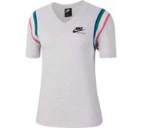 Nike NSW Hrtg Top T-Shirt Birch Heather/Black L