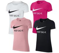Nike NSW JDI Slim T-Shirt Fireberry/White