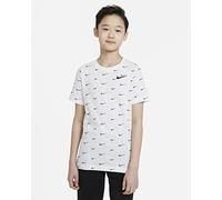 Nike Nsw Swoosh Aop T-Shirt White/Black