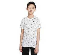 Nike NSW Swoosh AOP T-Shirt White/Black
