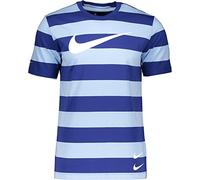 Nike NSW Swoosh Stripe T-Shirt Psychic Blue/Deep Royal Blue/W S