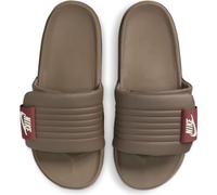 NIKE Offcourt Adjust Badelatschen Herren 005 - ironstone/coconut milk-red sepia 42.5