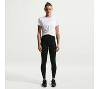NIKE One Classic Twist Cropped T-Shirt Damen 102 - white/black XXL