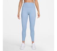 NIKE One High-Waist 7/8-Leggings Damen 407 - hydrogen blue/white M