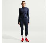 NIKE One High-Waist 7/8-Leggings Damen 410 - midnight navy/white XS