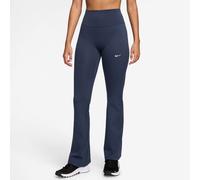 NIKE One High-Waist Open Hem Leggings Damen 410 - midnight navy/white XXS