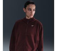 Nike One Oberteil mit durchgehendem Reißverschluss und Therma-FIT-Technologie (Damen) - Rot XS (EU 32-34) HV3698-652