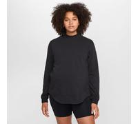 NIKE One Reversible French Terry Sweatshirt Damen 010 - black M