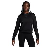 Nike Women's Therma-FIT Crew-Neck Fleece Damen Trainings-Langarmshirt schwarz, M
