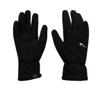 Nike Damen One Therma-Fit Fleece Handschuhe Running Training Fitness Winter Sporthandschuhe warm, Black/White, L