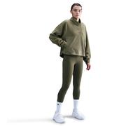 NIKE One Therma-FIT Polar Fleece Hoodie Damen 222 - medium olive/white XS