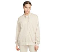 Nike Oversized Full-Zip Hoodie | Zipper/Sweatjacken für Damen | Beige XS
