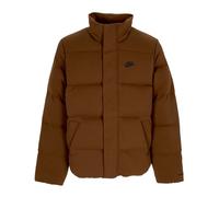 Nike - Oversized Puffer Jacke Cacao Wow/Schwarz - - Sport - Herren - Braun - XL