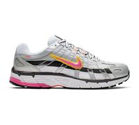 Sneaker NIKE SPORTSWEAR "Nike P-6000", Damen, Gr. 40,5, weiß, laser fuchsia, mtlc platinum, Textil, Schuhe Sneaker (19498543-40,5) weiß, laser fuchsia, mtlc platinum