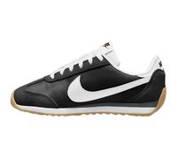 Sneaker NIKE SPORTSWEAR "Pacific (GS)", Mädchen, Gr. 38, schwarz-weiß (schwarz, weiß, iron grau, gum light braun), Leder, Textil, Schuhe Sneaker, inspiriert vom Design des Nike Cortez, für Jugendliche