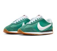 Sneaker NIKE SPORTSWEAR "Pacific", Gr. 40,5, evergrün aura, weiß, schwarz, total orange, Textil, Leder, sportlich, Schuhe (98392204-40,5) evergrün aura, weiß, schwarz, total orange