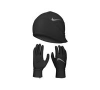 nike essential running black herren mutze handschuhe