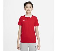 NIKE Park 20 Dri-FIT Kinder Fußball Poloshirt kurzarm university red/white/white M (137-147 cm)