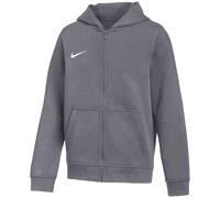 NIKE Park 26 Fleece Fußball Kapuzenjacke Kinder 071 - charcoal heathr/white S (128-137 cm)