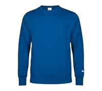 NIKE Park 26 Fleece-Fußball-Rundhalsshirt Blank Für Herren, Royal Blue/White, IO9039-463, XS