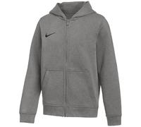 NIKE Park 26 Fleece Kapuzenjacke Kinder 063 - dk grey heather/black XL (158-170 cm)
