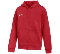 NIKE Park 26 Fleece Kapuzenjacke Kinder 657 - university red/white S (128-137 cm)