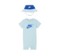 Nike PE Set aus Strampler und Bucket Hat für Babys (12-24 Monate) - Blau 12M HJ1639-474