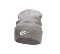 NIKE Herren Mütze U NK PEAK BEANIE TC FUT L CARBON HEATHER/WHITE - (0196606886923)