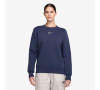 Nike Phoenix Fleece Crew Sweatshirt Damen-Dunkelblau,Creme in dunkelblau, Größe: S
